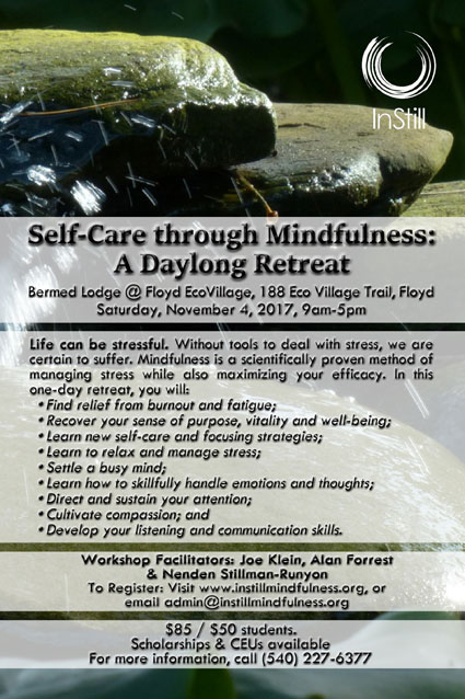 Self-Care through Mindfulness: A Daylong Retreat