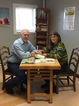 Jamie Reygle with CERC board member Virginia Klara