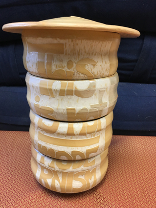 'Not Modernism' bowls by Ian Anderson