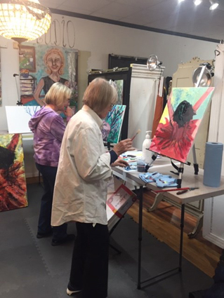 Jeanie O'Neill art classes
