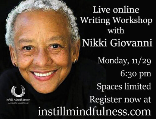 Live online writing workshop with Nikki Giovanni